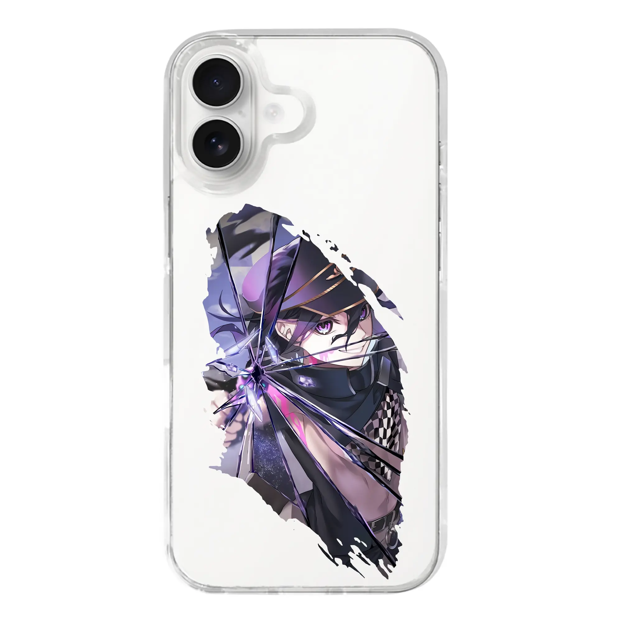 ダンガンロンパ グッズ,王馬小吉 - iPhone 17シリーズ 透明スマホケース – 薄型・耐衝撃・精密フィット保護カバー